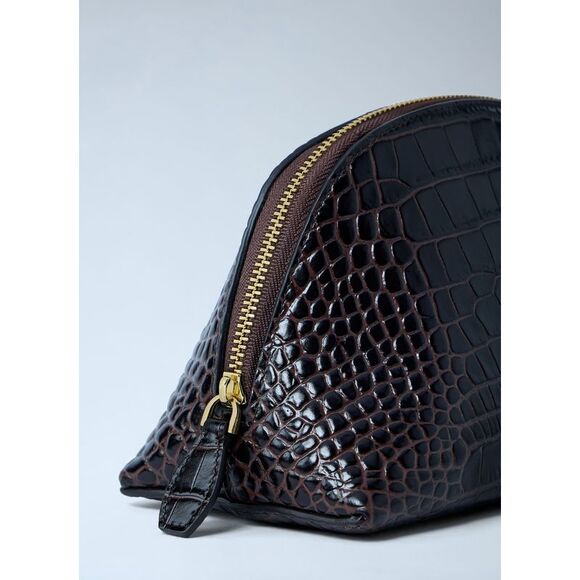 Toteme Women Croc-Embossed Day Pouch - Picture 5 of 6